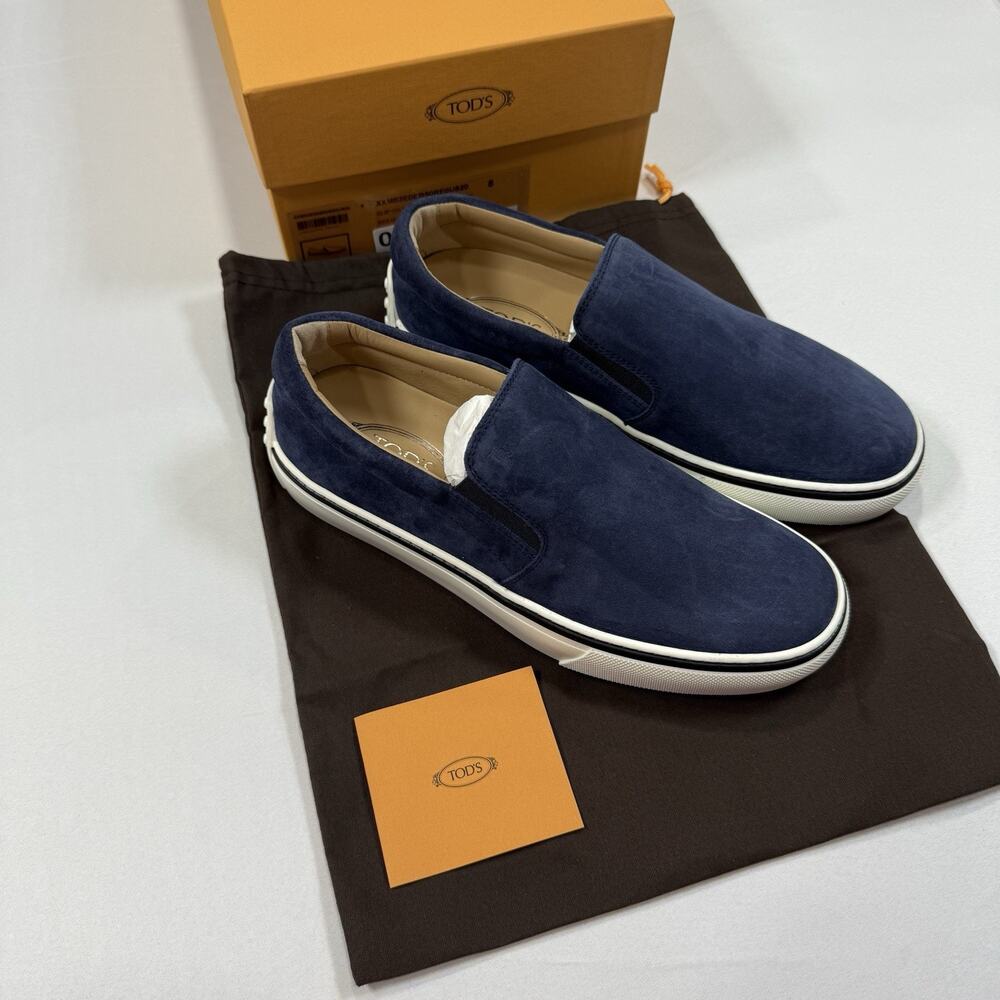 Tod’s SLIP ON CASSETTA CASUAL Loafer Size 8UK/9.5US New Receipt & Box MSRP $825